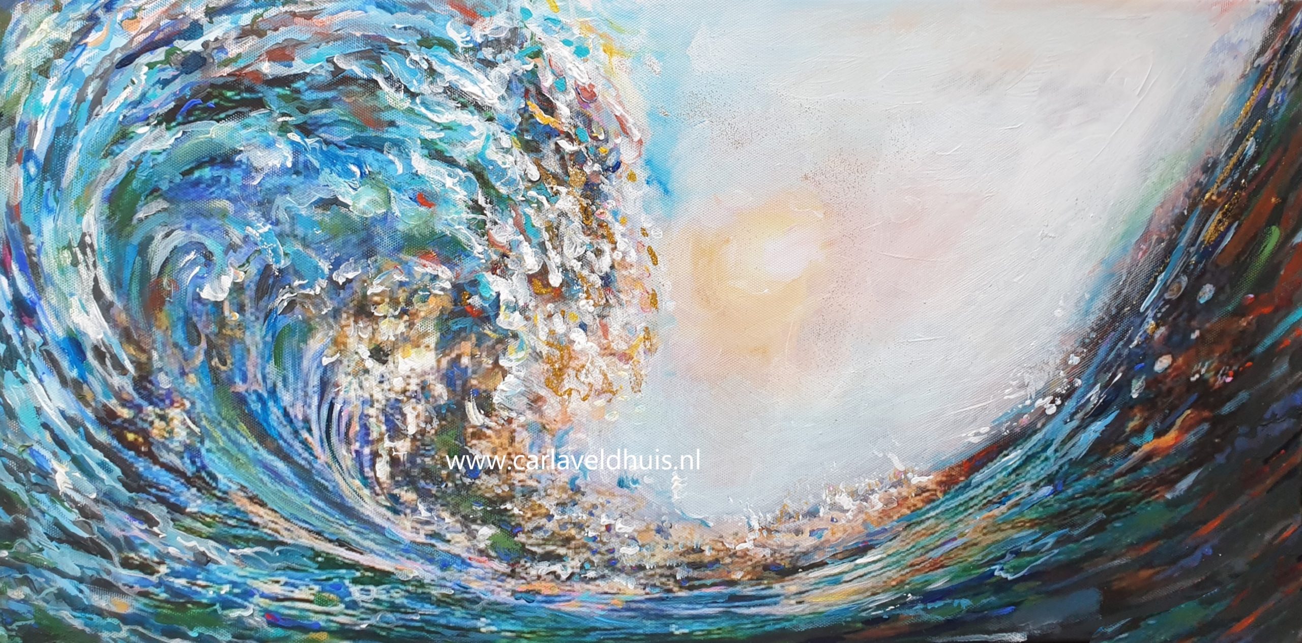 schilderij 'Wave'