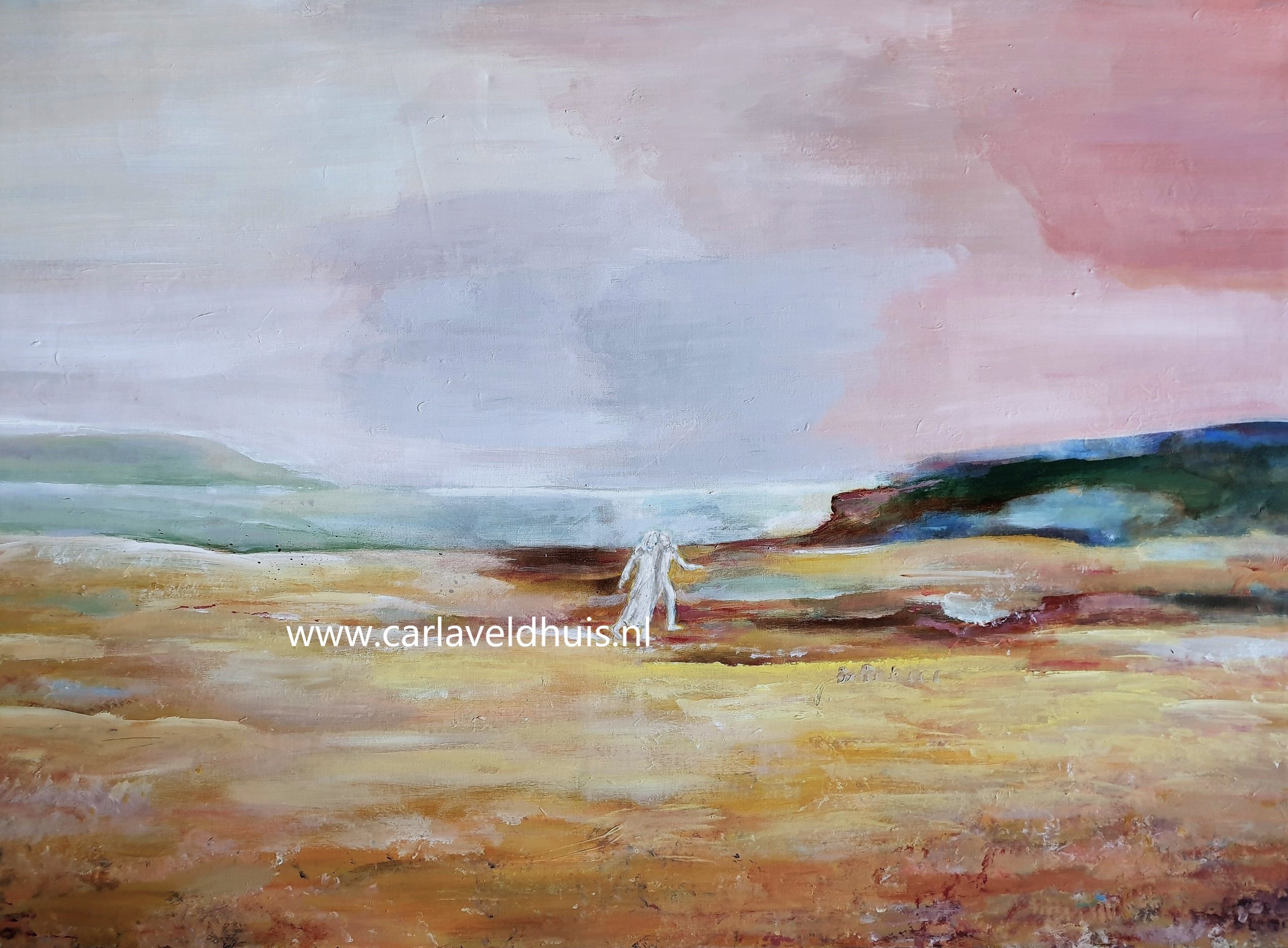 Schilderij 'Walk with Me"