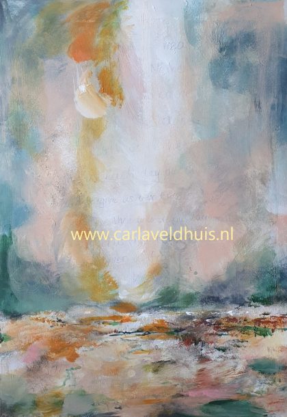 schilderij 'On earth as in heaven'